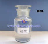 acido cloridrico HCl foto