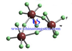 Tungsten (IV) Fluorid Molekylstruktur
