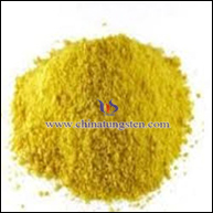 yellow tungstic acid photo
